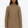 Cable-Knit Wool Jumper