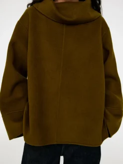 Doublé Wool-Blend Top