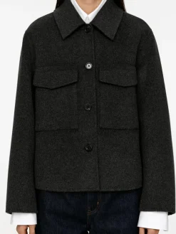 Double-Face Wool Overshirt