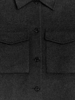 Double-Face Wool Overshirt