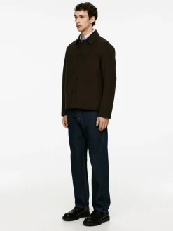 Double-Face Wool-Blend Jacket