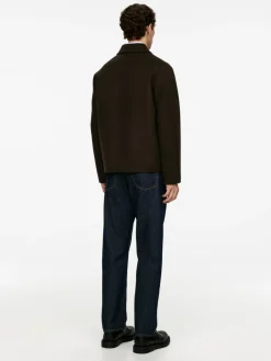 Double-Face Wool-Blend Jacket