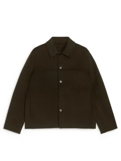 Double-Face Wool-Blend Jacket