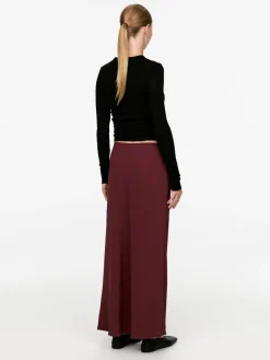 Drape Maxi Skirt