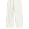 Drawstring Denim Trousers