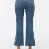 FERN CROPPED Flared Stretch Jeans