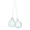 Glass Eggs Set Of 2