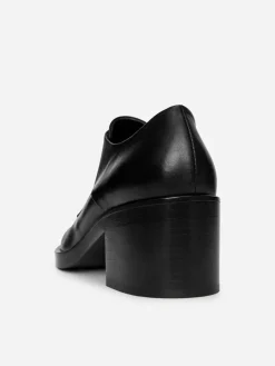 Heeled Derby Shoes