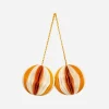 Honeycomb Ornaments Set Of 2