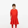 Knit Cotton-Wool Dress