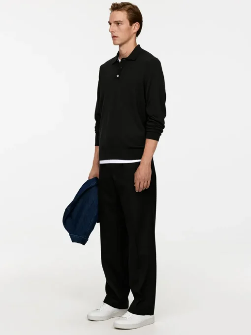 Merino Polo Jumper