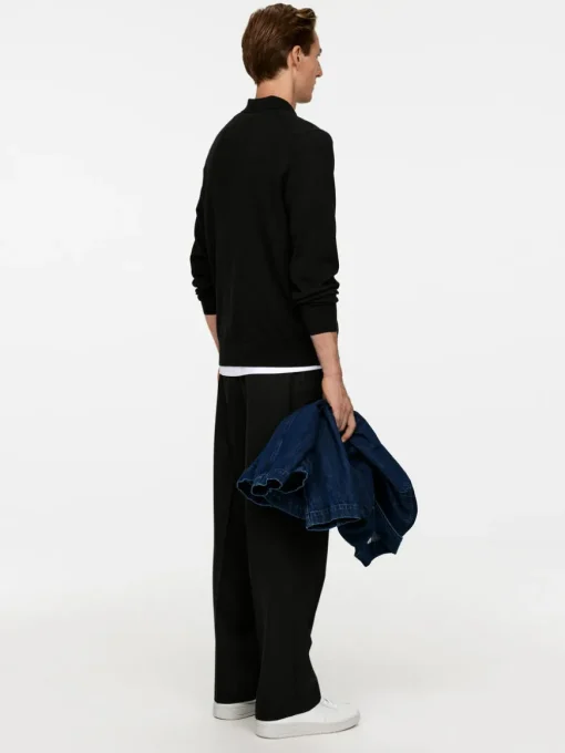 Merino Polo Jumper