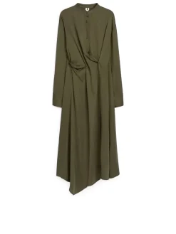 Midi Drape Dress