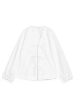 Puff-Sleeve Blouse