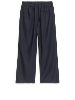 Raw Denim Trousers