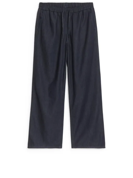 Raw Denim Trousers