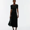 Rib-Knitted Skirt