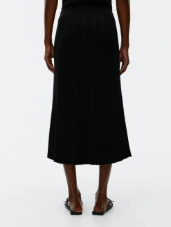 Rib-Knitted Skirt