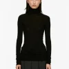 Roll-Neck Wool Top