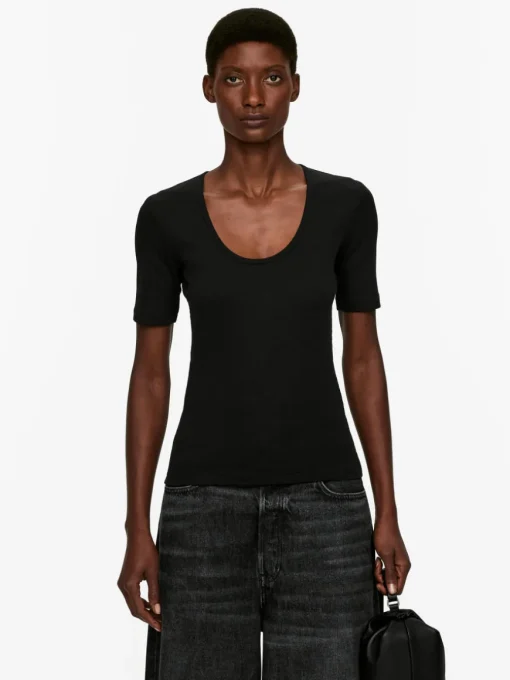 Scoop-Neck T-Shirt