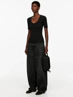 Scoop-Neck T-Shirt