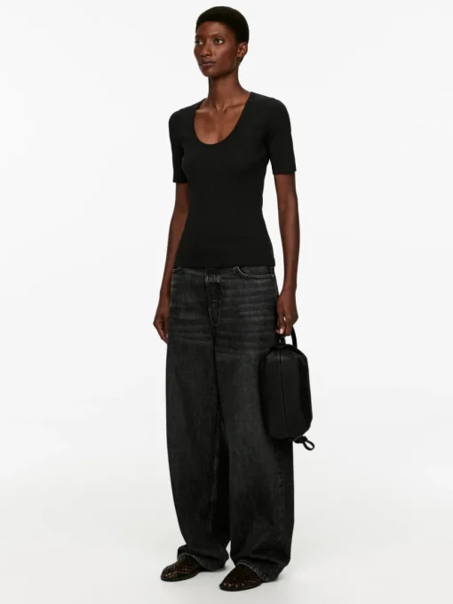 Scoop-Neck T-Shirt