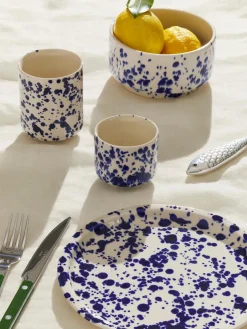 Stoneware Cups Set Of 2