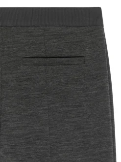 Stretch Zip-Detail Trousers