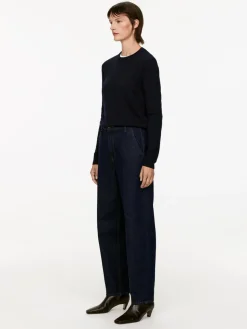 Tailored Denim Trousers