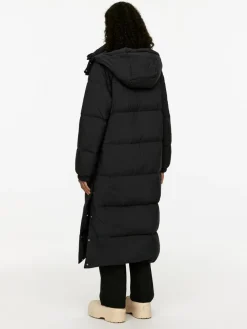 Upcycled Down Long Coat