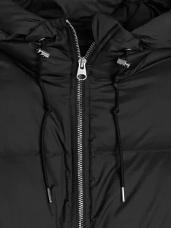 Upcycled Down Long Coat