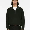 Wool & Cotton Half Zip Jumper