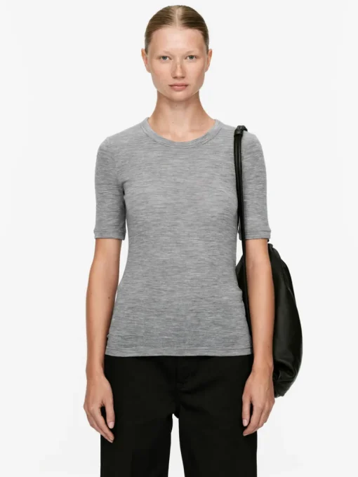 Wool Rib T-Shirt