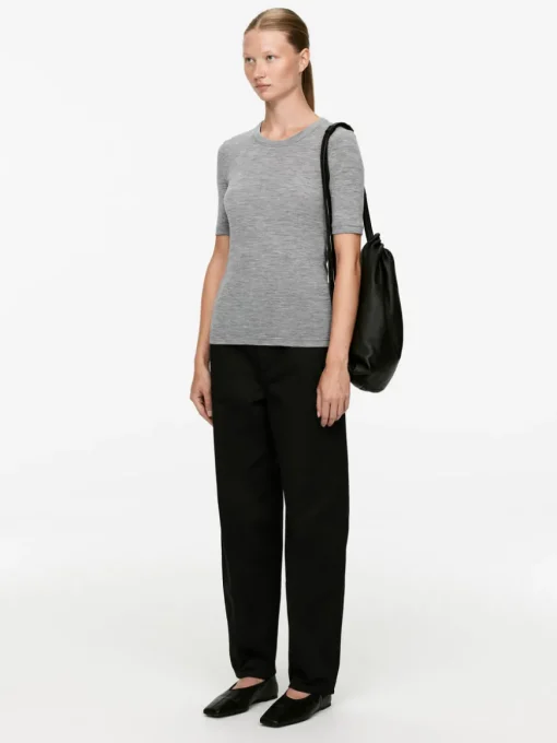 Wool Rib T-Shirt
