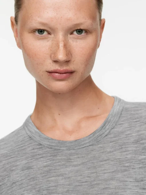 Wool Rib T-Shirt