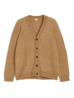 Wool-Alpaca Blend Cardigan