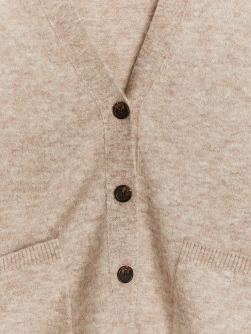 Wool-Alpaca Blend Cardigan